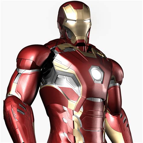 Iron man mark 45 ✅. Iron Man Mark 45 Avengers AOU 3D Model rigged .obj .ma .mb ...