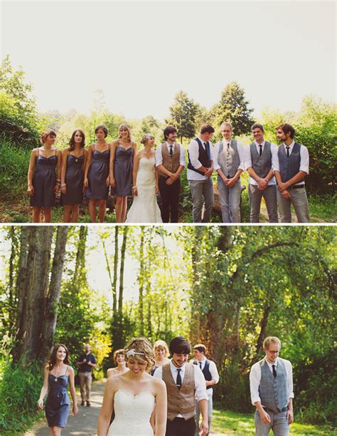 Backyard wedding with a blush wedding dress! Real Wedding: Jordan + Nick's DIY Backyard Wedding | Green ...