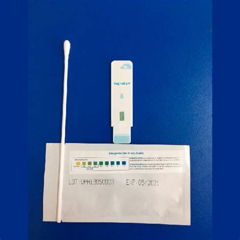 Prueba rápida de pH vaginal Infecciones vaginales Amunet Laboratorio
