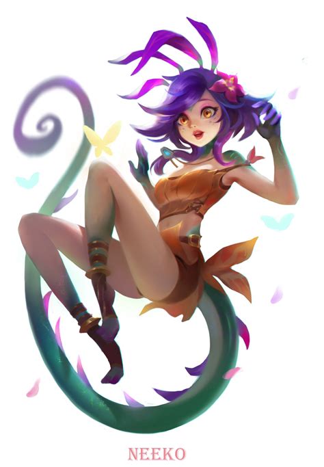 Artstation Neeko Check Lol League Of Legends Katarina League Of Legends Champions League