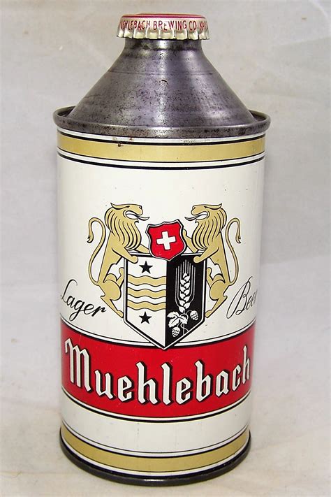 Lot Detail Muehlebach Lager Cone Top Beer Can