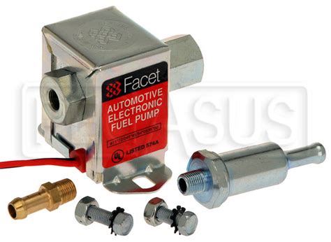 Performance And Racing Parts Facet Posi Flow Low Pressure 12v Fuel Pump