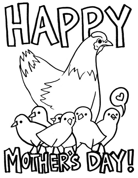 Download all the pages and create your own coloring book! Free Printable Mothers Day Coloring Pages For Kids