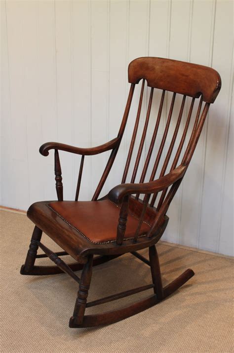 Victorian Fruitwood Rocking Chair Antiques Atlas
