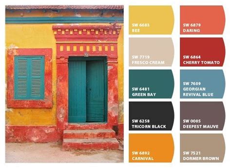 Image Result For Mexican Color Scheme Mexican Colors Paint Colors
