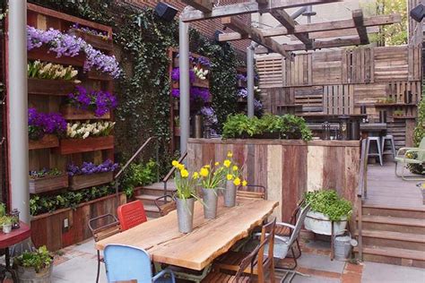It probably has a romantic atmosphere in the evening. Tatula's Garden Restaurant by Groundswell Design Group