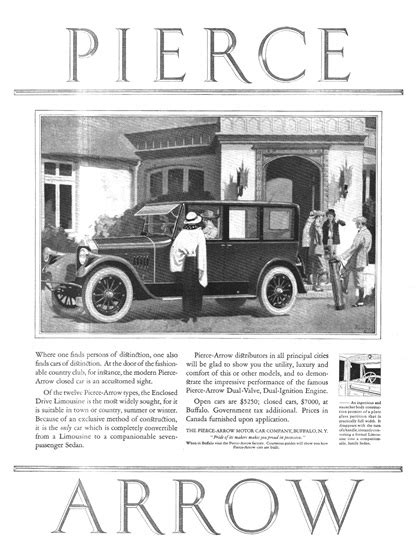 Pierce Arrow Advertising Campaign 192324 Blog