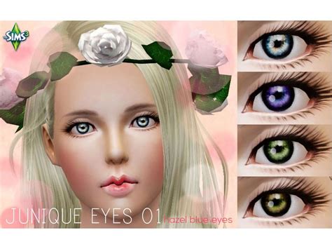 Detailed Two Toned Eyes Found In Tsr Category Sims 3 Contact Lenses