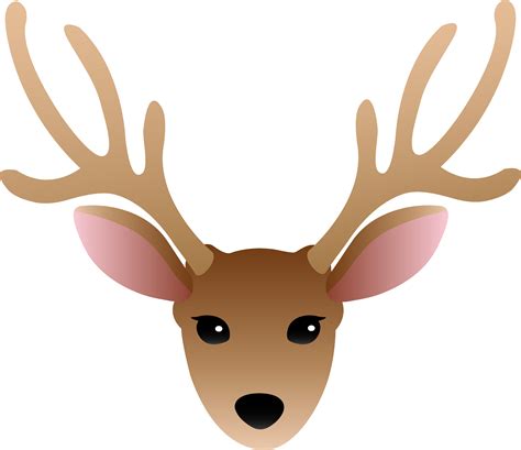 Reindeer Antlers Clipart Clipart Best