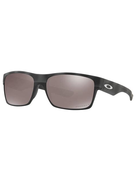 Oakley Oo9189 Two Face Polarised Square Sunglasses Black At John Lewis And Partners