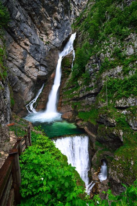 Emerald Waterfall Savica Waterfall Beautiful Nature Where To Go