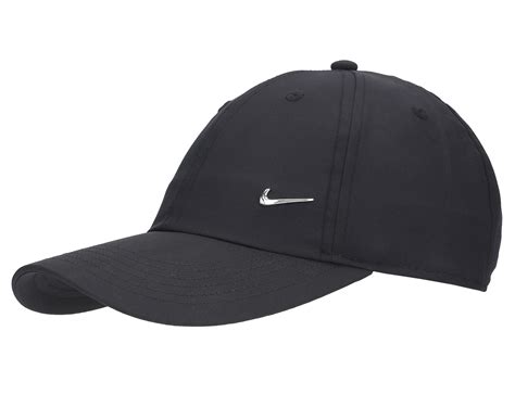 Nike Youth Unisex Heritage 86 Metal Swoosh Cap Black Nz