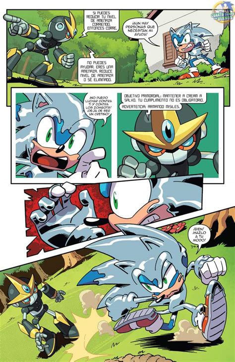 Sonic The Hedgehog 18 Comic Idw Traduccion Español Sonic The