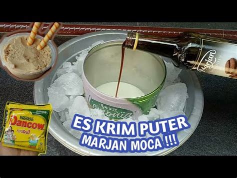 ES KRIM MARJAN COKLAT Cara Membuat Es Krim Tanpa Kulkas Cocok Dibuat Untuk Pembelajaran YouTube