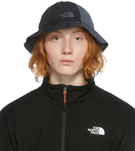 The North Face Black And Grey Tekware Bucket Hat The North Face