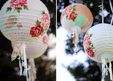 Beautifully Decorated Diy Paper Lanterns Shelterness