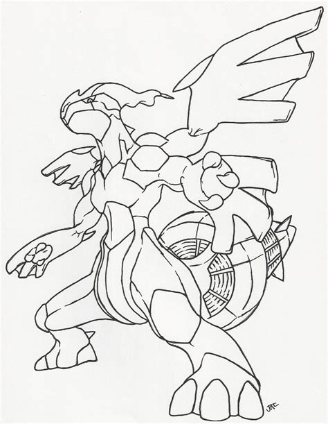 20 Dessins De Coloriage Pokemon Zekrom à Imprimer