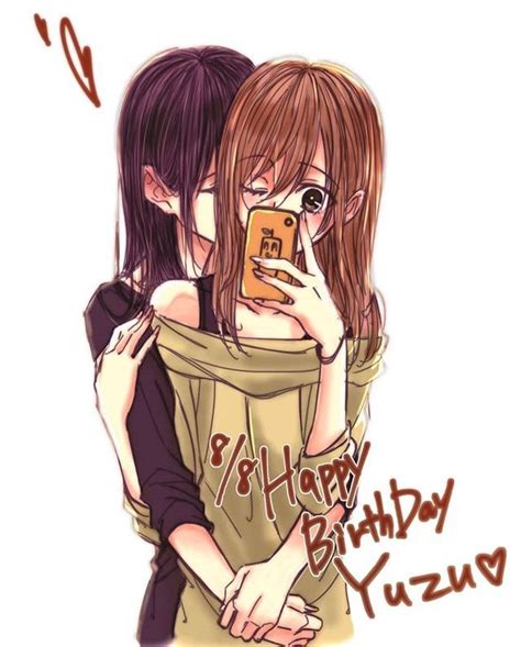 Yuri Manga Anime Girlxgirl Anime Kiss Lesbian Art Cute Lesbian