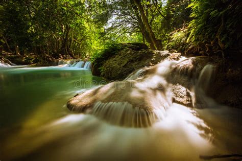 Waterfall Stock Photo Image Of Clean Erawan Fluid 39946182