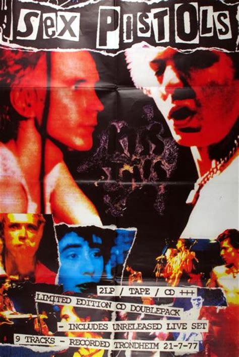 Sold Price Sex Pistols Anarchy In The Uk Promotional Poster For The Re Release Of The Single