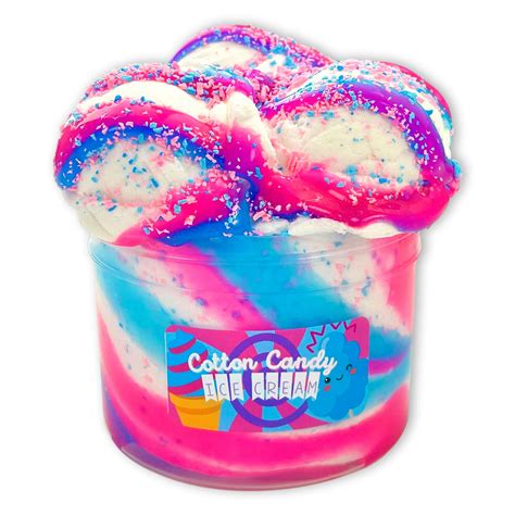 Cotton Candy Ice Cream Slime Shop Slime Dope Slimes
