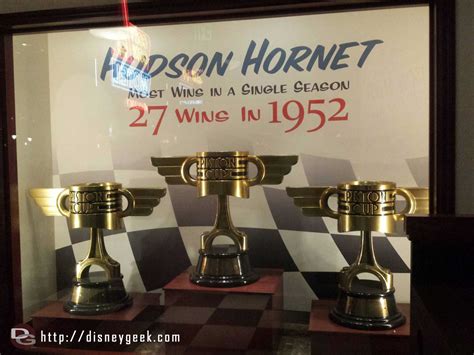 Piston Cup Trophies Hudson Hornet Had Wins In Cars Land The