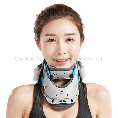 Safe And Comfortable Cervical Traction Device Soft Neck Brace In