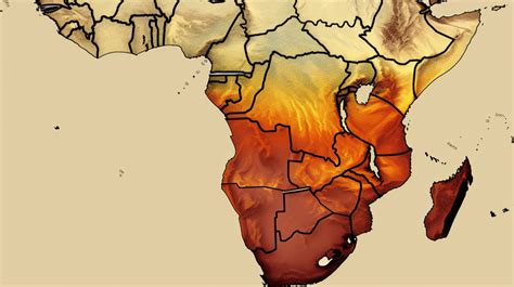 Map Of South Africa That Indicates The Drought Stricken Areas Editology Where Answers Meet