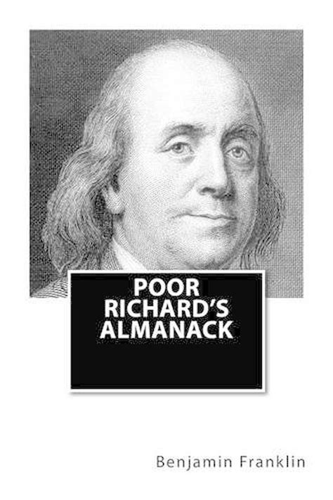 Poor Richards Almanack By Benjamin Franklin English Paperback Book