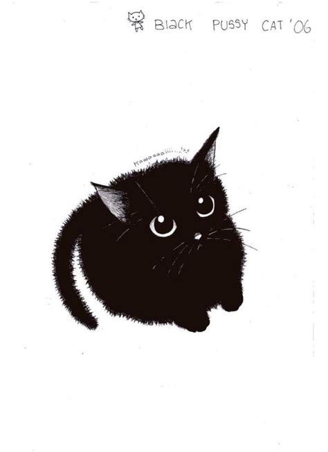 Cute Black Cat By Pinkmew On Deviantart