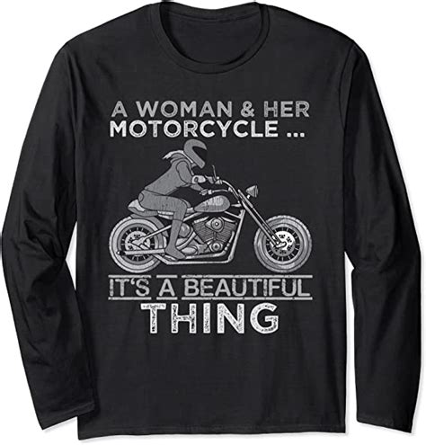 motorcycle women tee female motorcycle gear sexy biker long sleeve t shirt clothing
