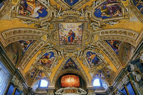 Interior View Of The Basilica Di Santa Maria Maggiore In Rome Italy