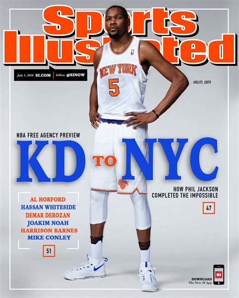 Custom Kevin Durant Sports Illustrated Cover On Behance
