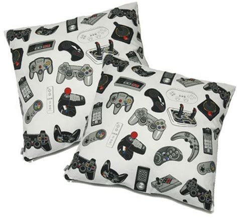 Video Game Controller Pillows Video Game Bedroom Game Room Game