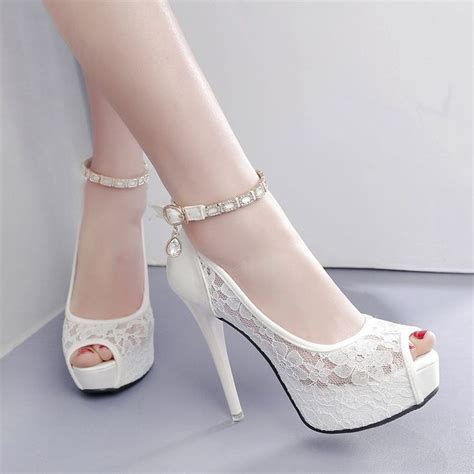 White Platform Heels Heel Shop 24 Womens Shoes High Heels Fashion