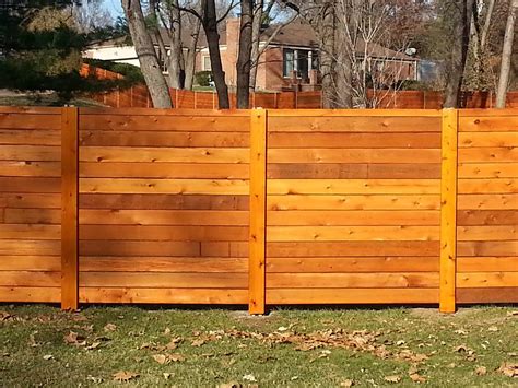 If you're used to stain/paint/wood, from experience, lasting a certain amount of time, that 'time' has now sped up. This beautiful horizontal Western Red Cedar fence was created from deck boards. It creates a ...