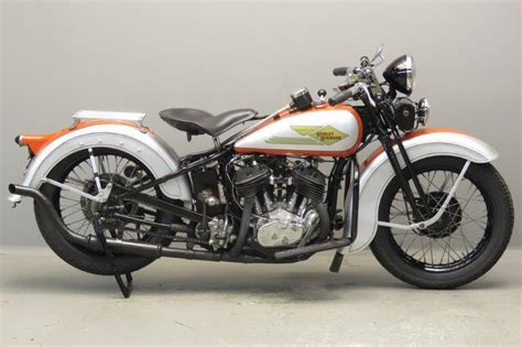 Harley Davidson 1934 Model Rl 750cc 2 Cyl Sv 2710 Yesterdays