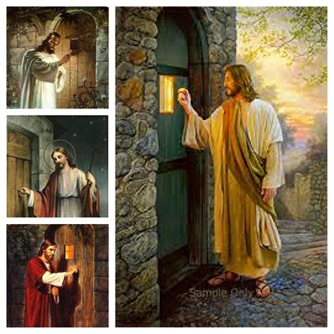 Ever Notice How Most Paintings Of Jesus Knocking On A Door Feature
