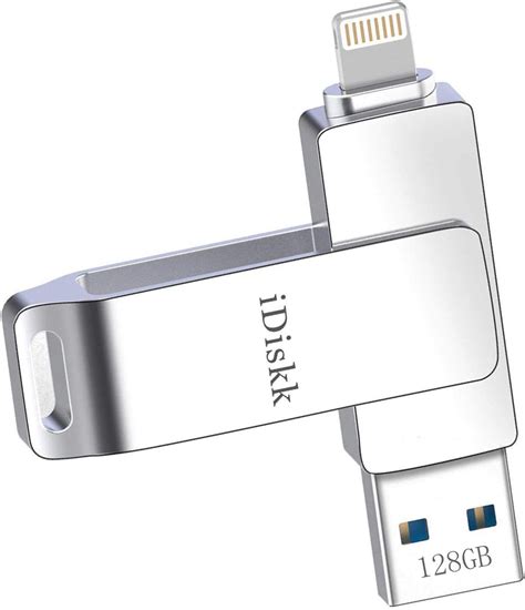 Idiskk 128gb Photo Stick For Iphone Mfi Certified Memory Stick External