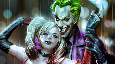 Joker Harley Quinn Artwork Wallpaperhd Superheroes Wallpapers4k