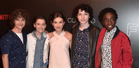 ‘stranger Things Cast Promotes Season 2 In Beverly Hills Caleb