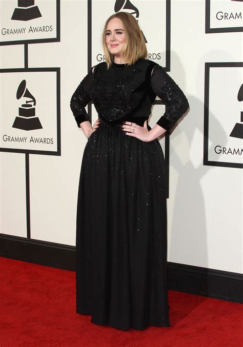 Adele 2016 Grammy Awards In Los Angeles Ca Celebmafia