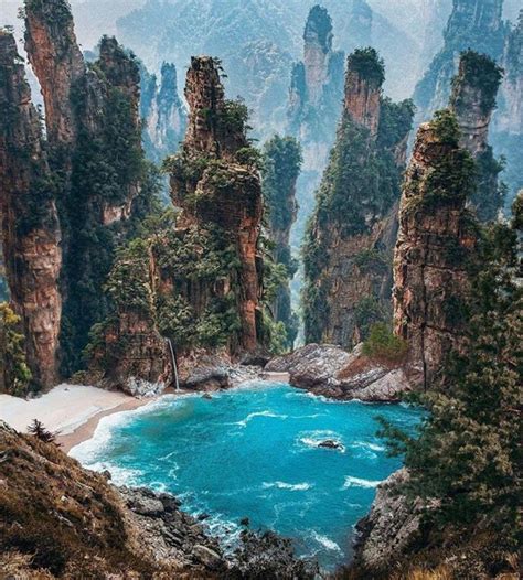 Zhangjiajie National Forest Park China Photo By Art Side Cool Places