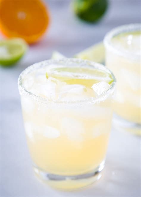 Skinny Margarita Recipe Just 4 Ingredients Dinners Dishes And