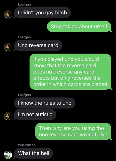 Uno reverse card refers to a playing card in the game uno which reverses the order of turns and is used as metaphorical term for a comeback or a karmic change of events. 53 best r/unoreversecard images on Pholder | I made the ...