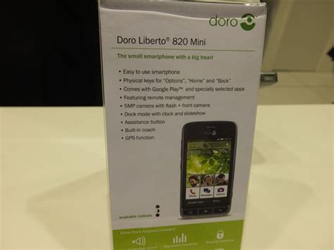 Mwc Hands On With The Doro Liberto 820 Mini Coolsmartphone