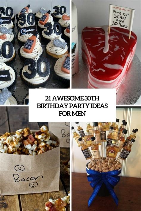 30th birthday gift ideas for men and women, unusual 30th. 10 Gorgeous 30Th Birthday Party Ideas For Him 2020