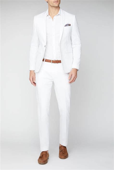 White Suit For Men Malmo Skinny Fit Viggo Suit Direct