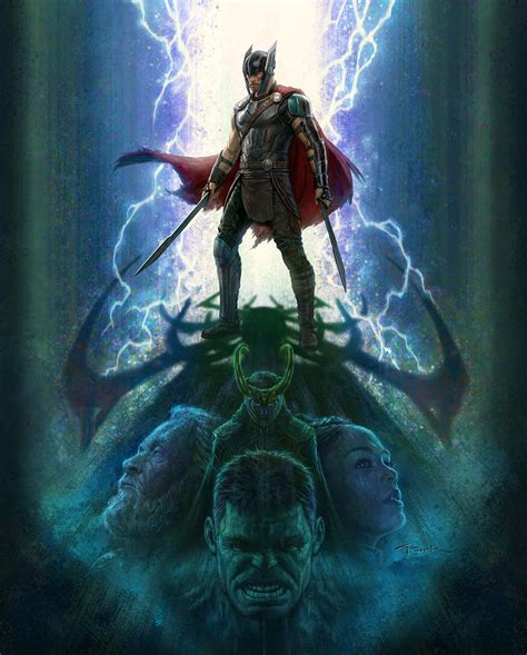Thor Ragnarok Concept Art And Illustrations By Andy Park