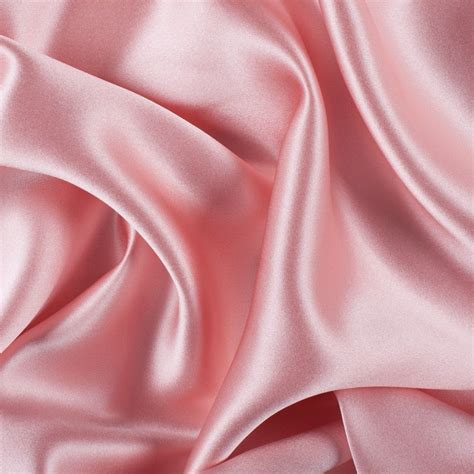 Veiled Rose Silk Crepe Back Satin Pastel Pink Aesthetic Baby Pink